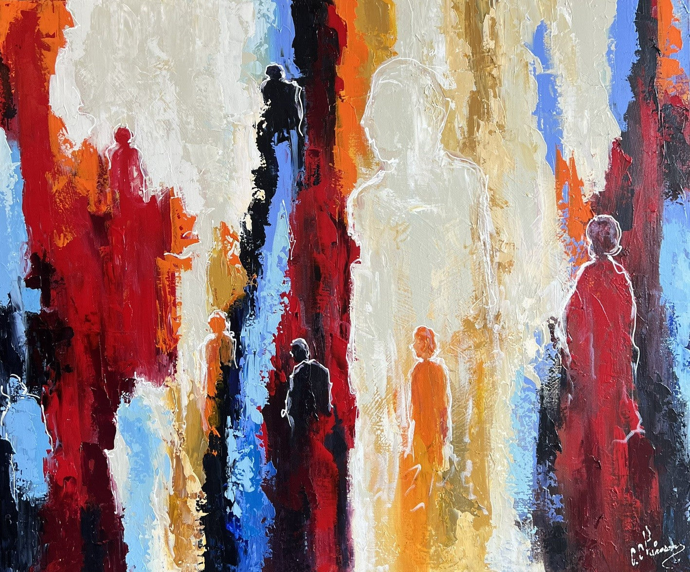 Réflexion Humaine 30x36