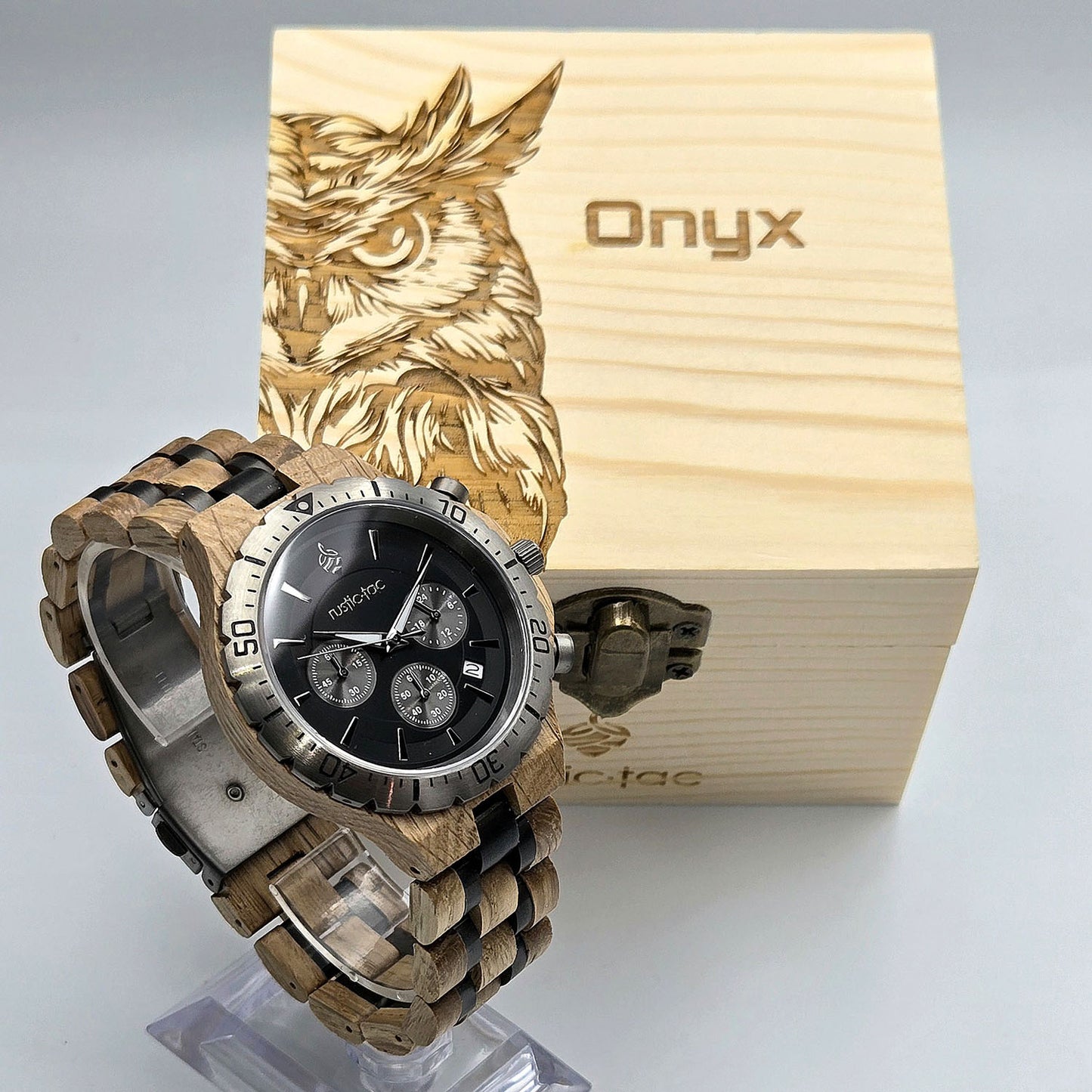Montre en bois pour ONYX/ HOMME
