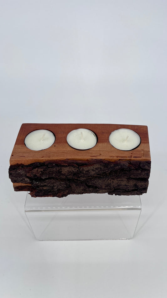 CHANDELIER EN BOIS / CRÉATION LS MAURICIE