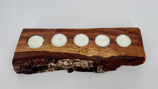 CHANDELIER EN BOIS / CRÉATION LS MAURICIE