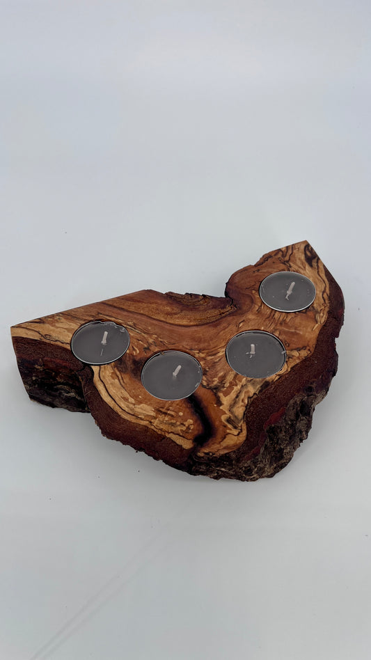 CHANDELIER EN BOIS / CRÉATION LS MAURICIE