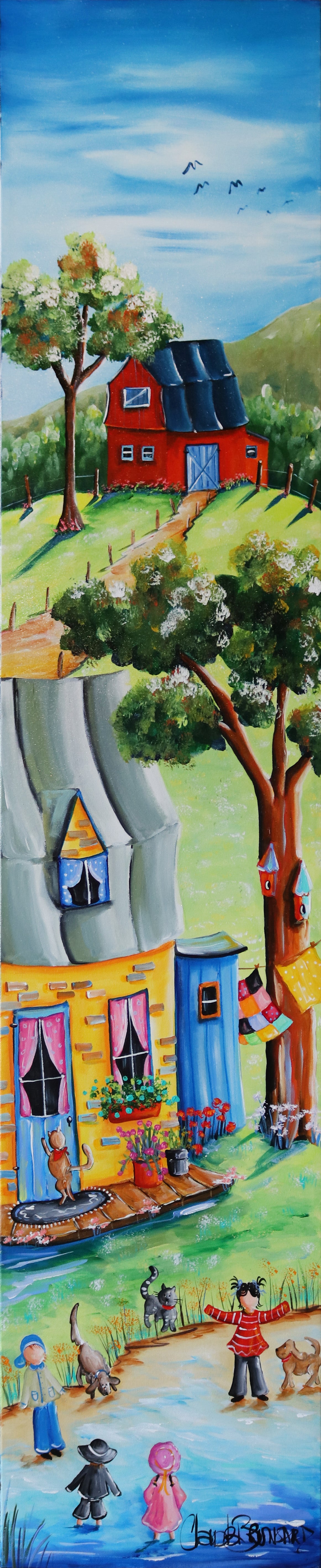 Les pieds dans l'eau