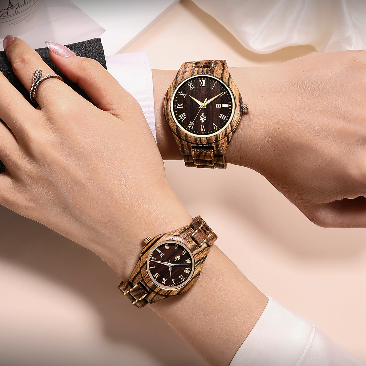 Montre en bois LYNX / FEMME