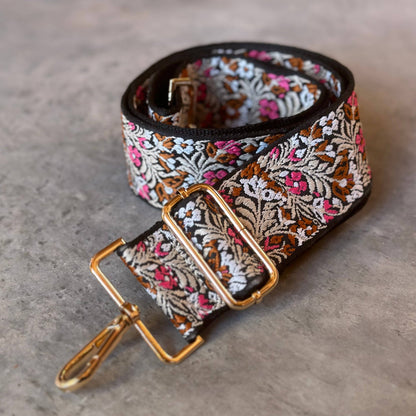 Sangle pour sac Flower Power