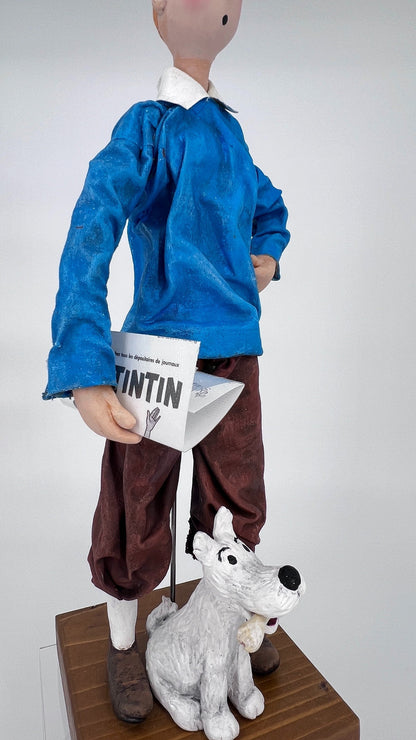 Tintin & Milou (sur socle)