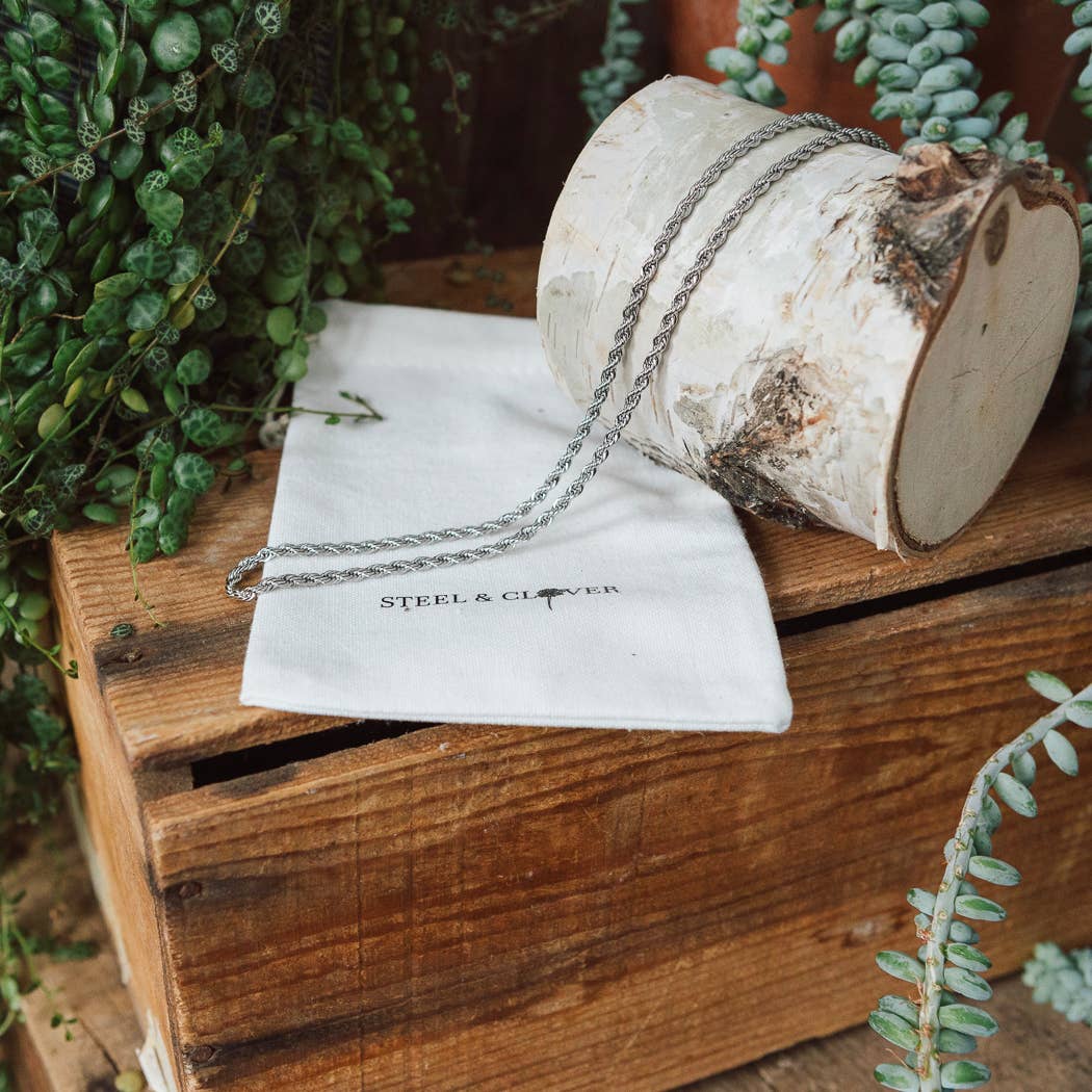 Chaîne à cordes Burnt River: Or blanc