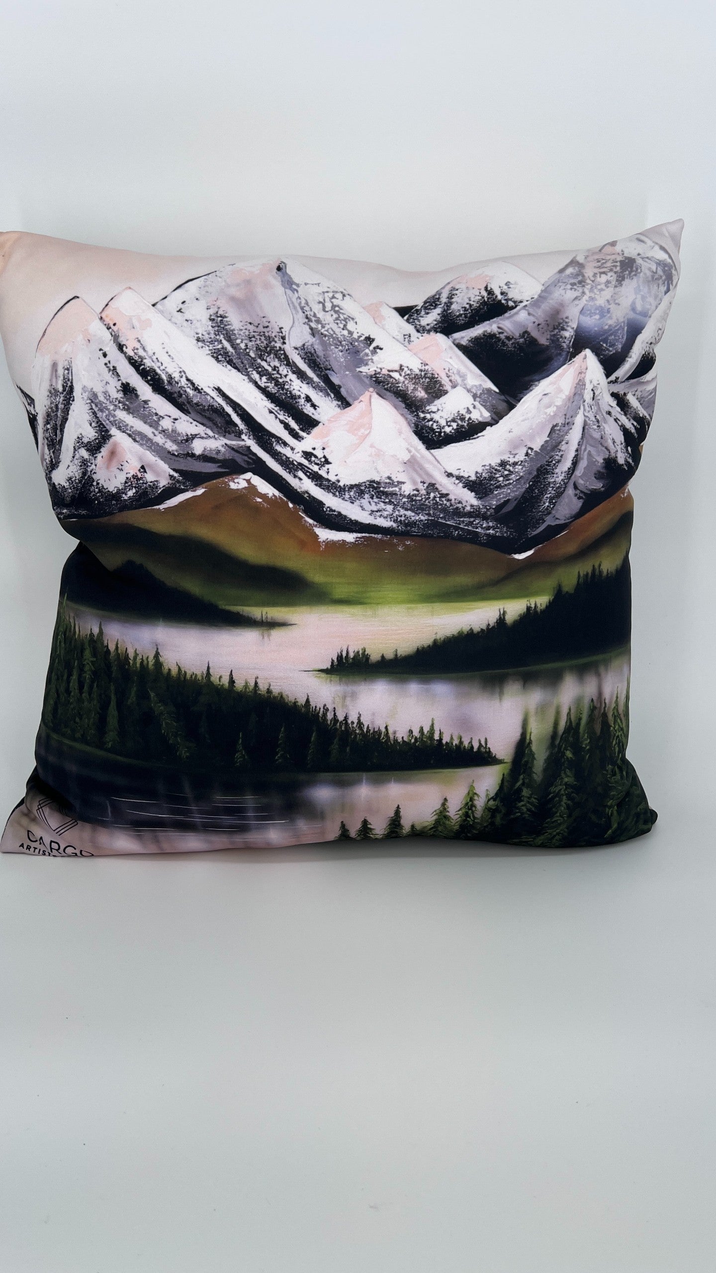 HOUSSE DE COUSSIN 18X18 - réplique oeuvre de  CARGO ARTISTE PEINTRE