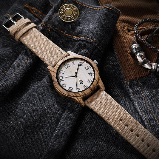 Montre en bois EVO/ UNISEXE